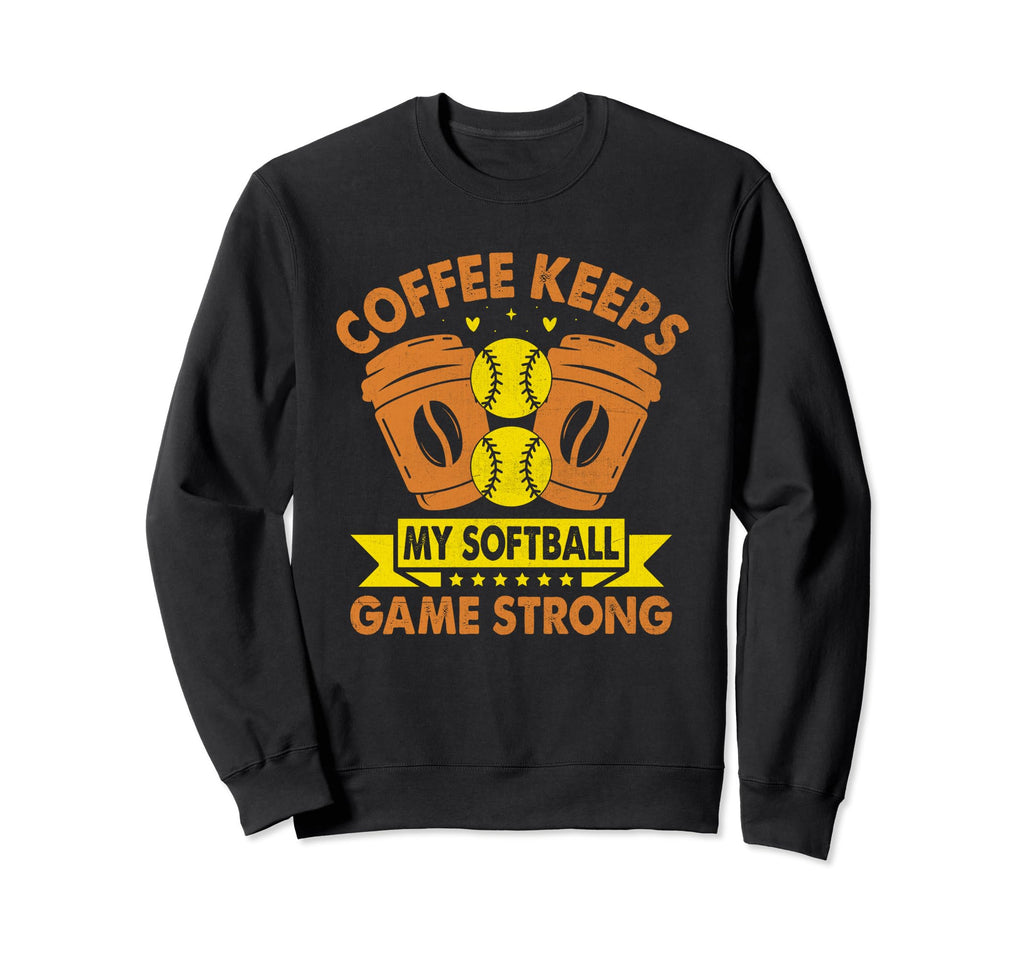 Softball Baseball Mom Player Sweatshirt - Aesthetic Graphic for Adults - T-Shirt, Sweatshirt, Hoodie