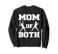 Mom Both Funny Baseball Tennis Mom Sweatshirt - Trendy Graphic Men Women - T-Shirt, Sweatshirt, Hoodie