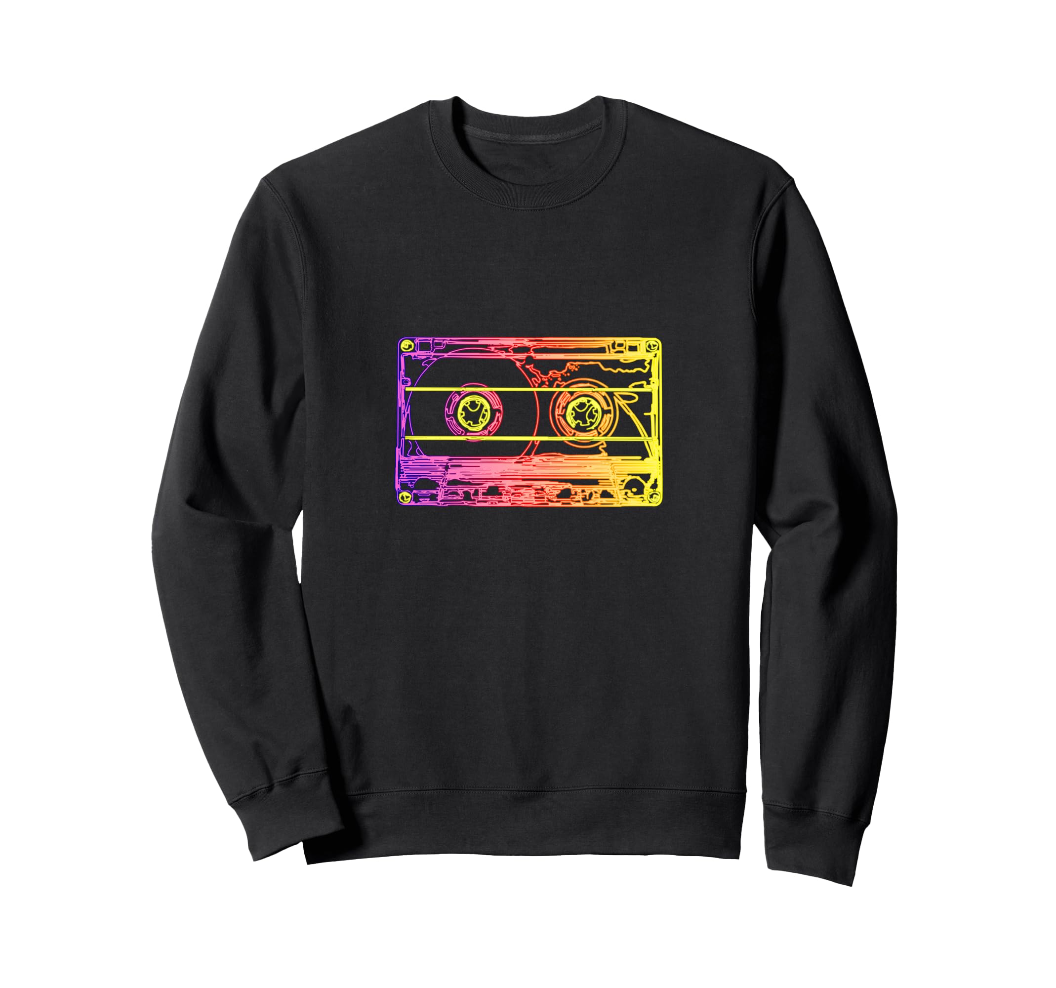 Cassette Tape 80S Sweatshirt - Graphic Print for Adults - T-Shirt, Sweatshirt, Hoodie