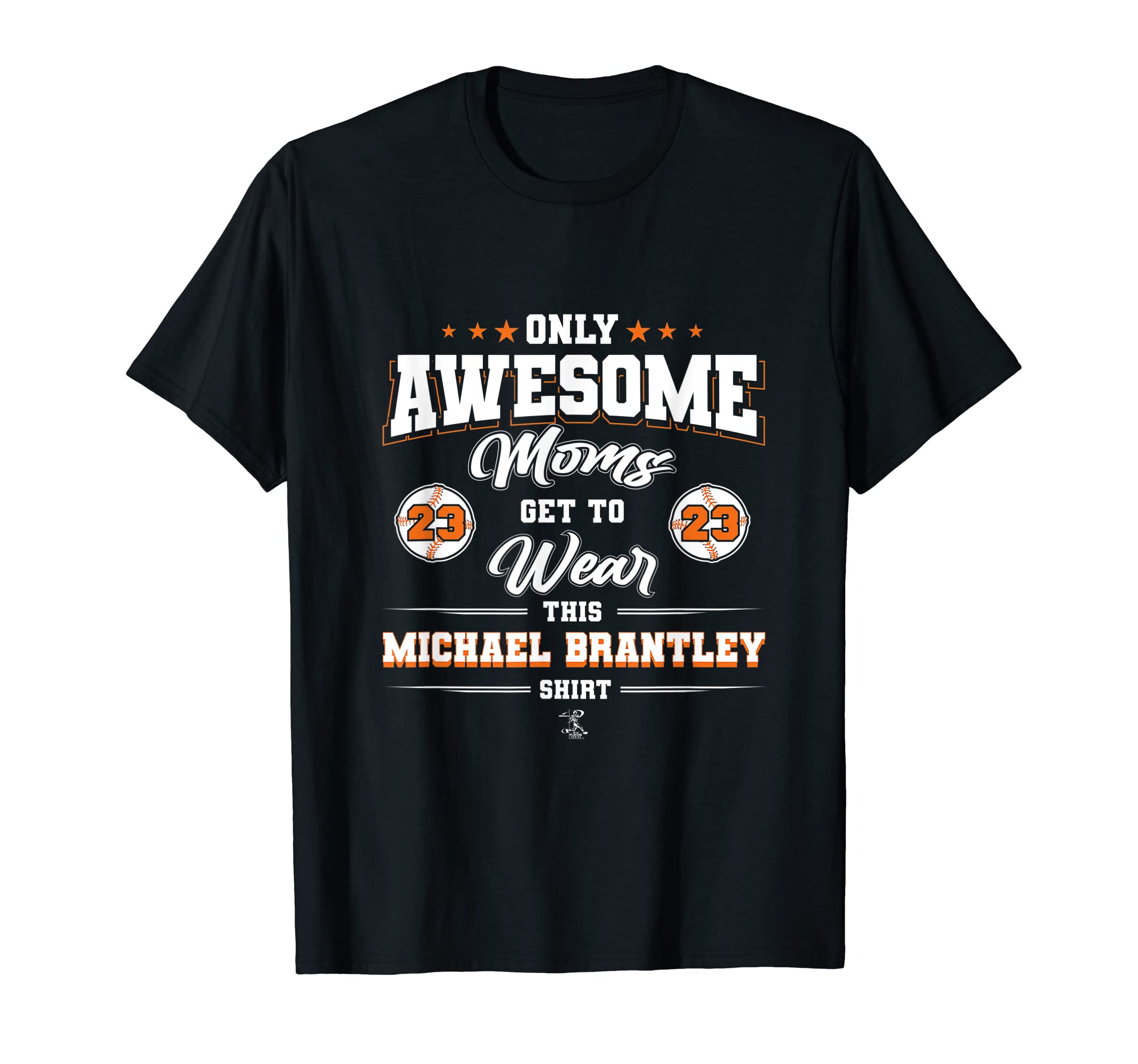 Michael Brantley Awesome Moms T-Shirt - Aesthetic Graphic for Adults - T-Shirt, Sweatshirt, Hoodie