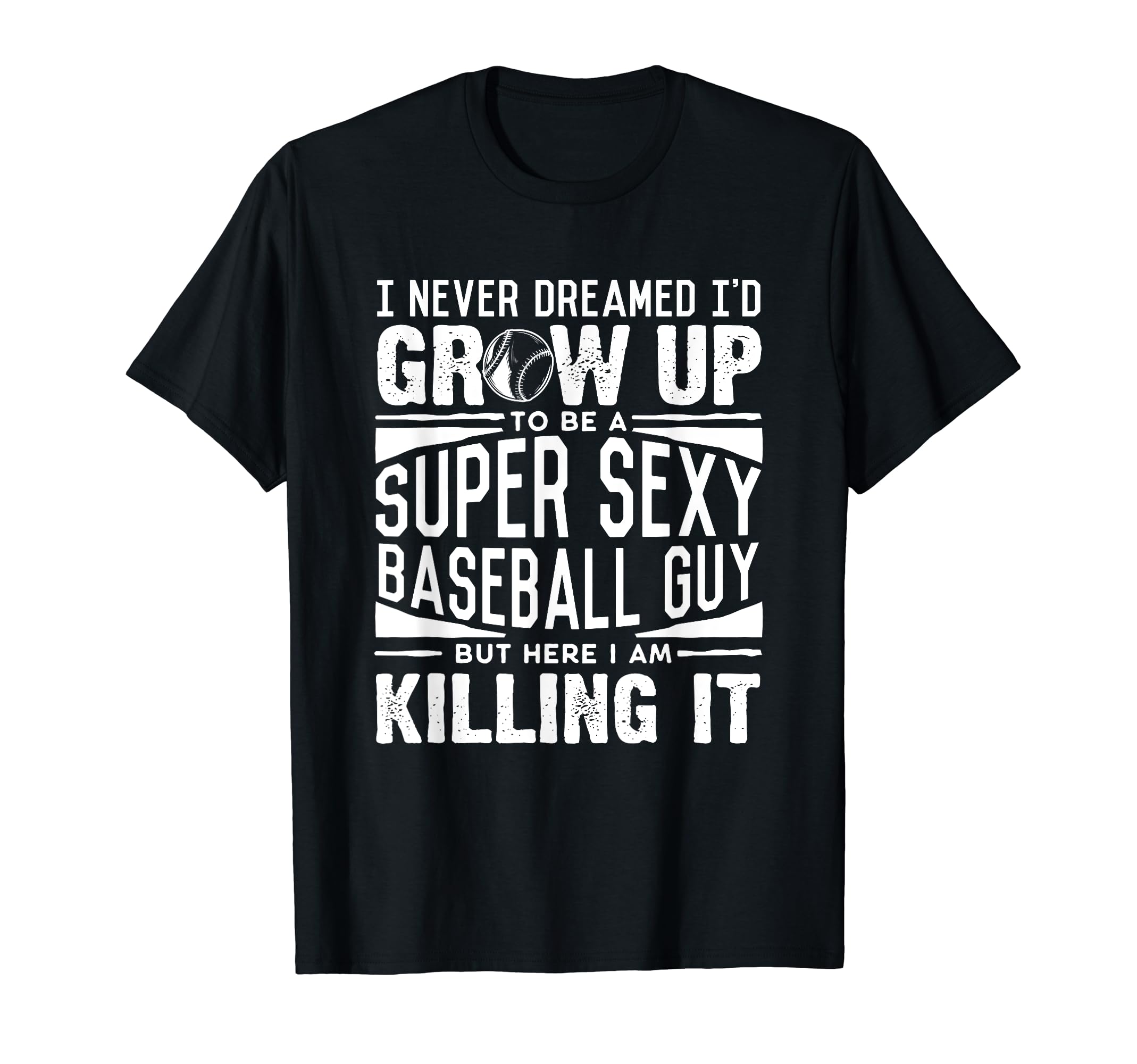 Baseball Player Hockey Lover Fathers Day T-Shirt - Graphic Print for Adults - T-Shirt, Sweatshirt, Hoodie