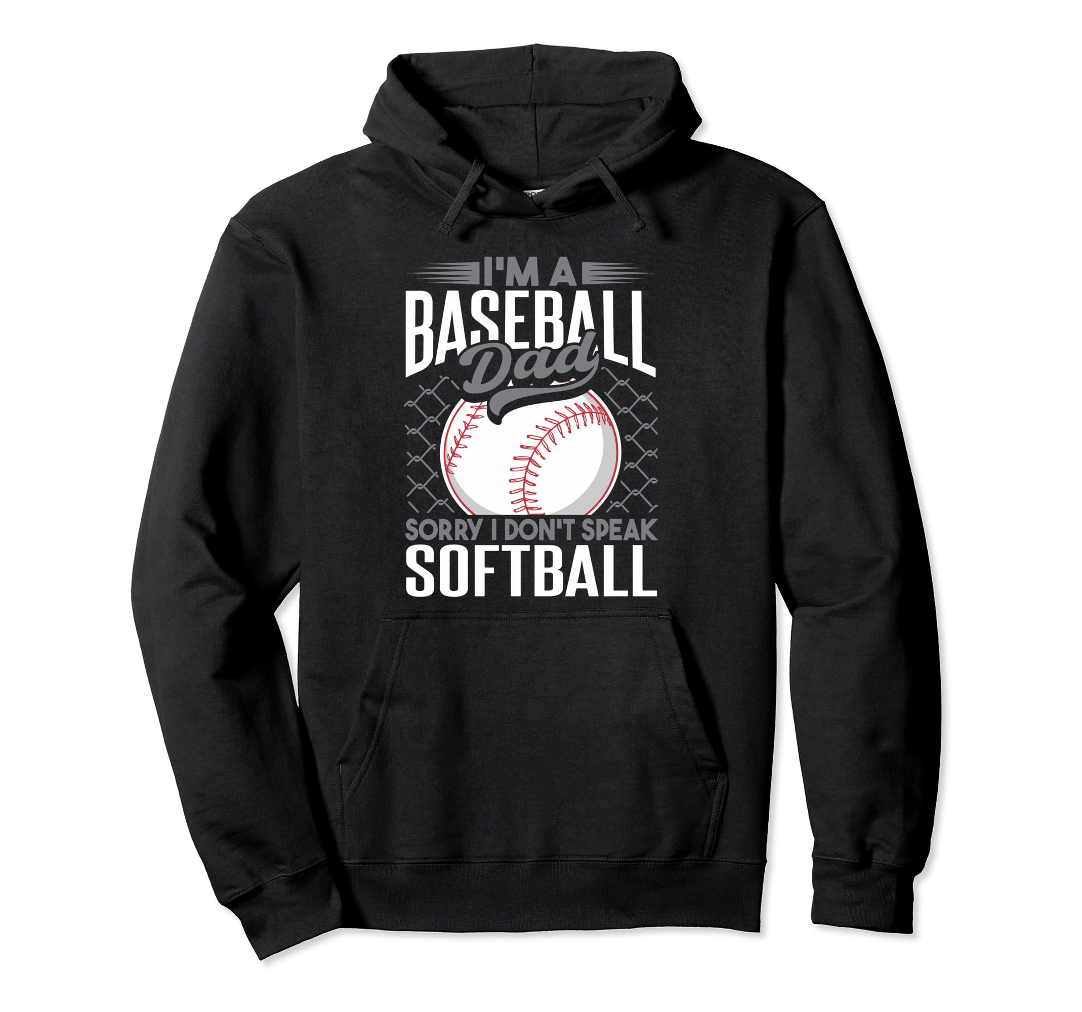 Baseball Dad Funny Im Baseball Dad Hoodie - Unique Graphic for Adults - T-Shirt, Sweatshirt, Hoodie