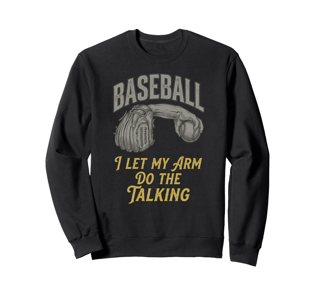 Pitcher Baseball Baseball Lover Sweatshirt - Graphic Print Men Women - T-Shirt, Sweatshirt, Hoodie
