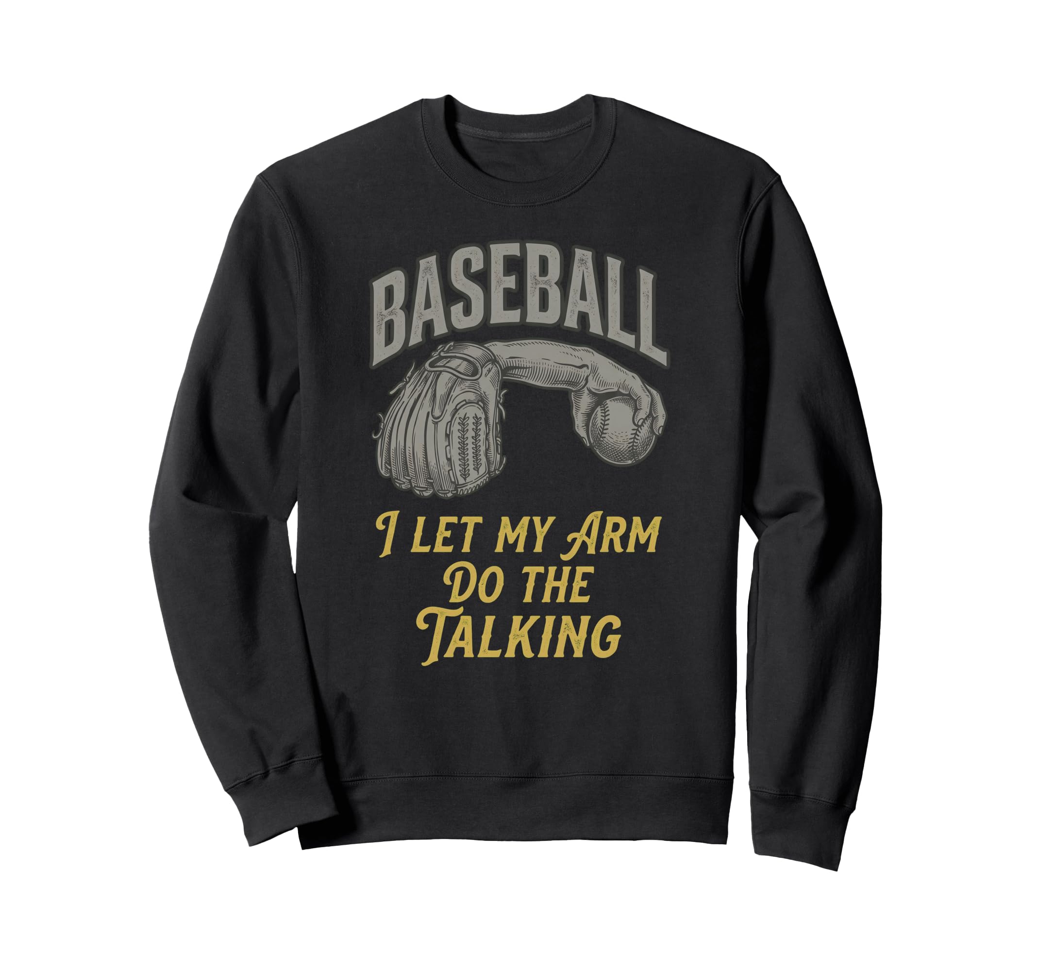Pitcher Baseball Baseball Lover Sweatshirt - Graphic Print Men Women - T-Shirt, Sweatshirt, Hoodie