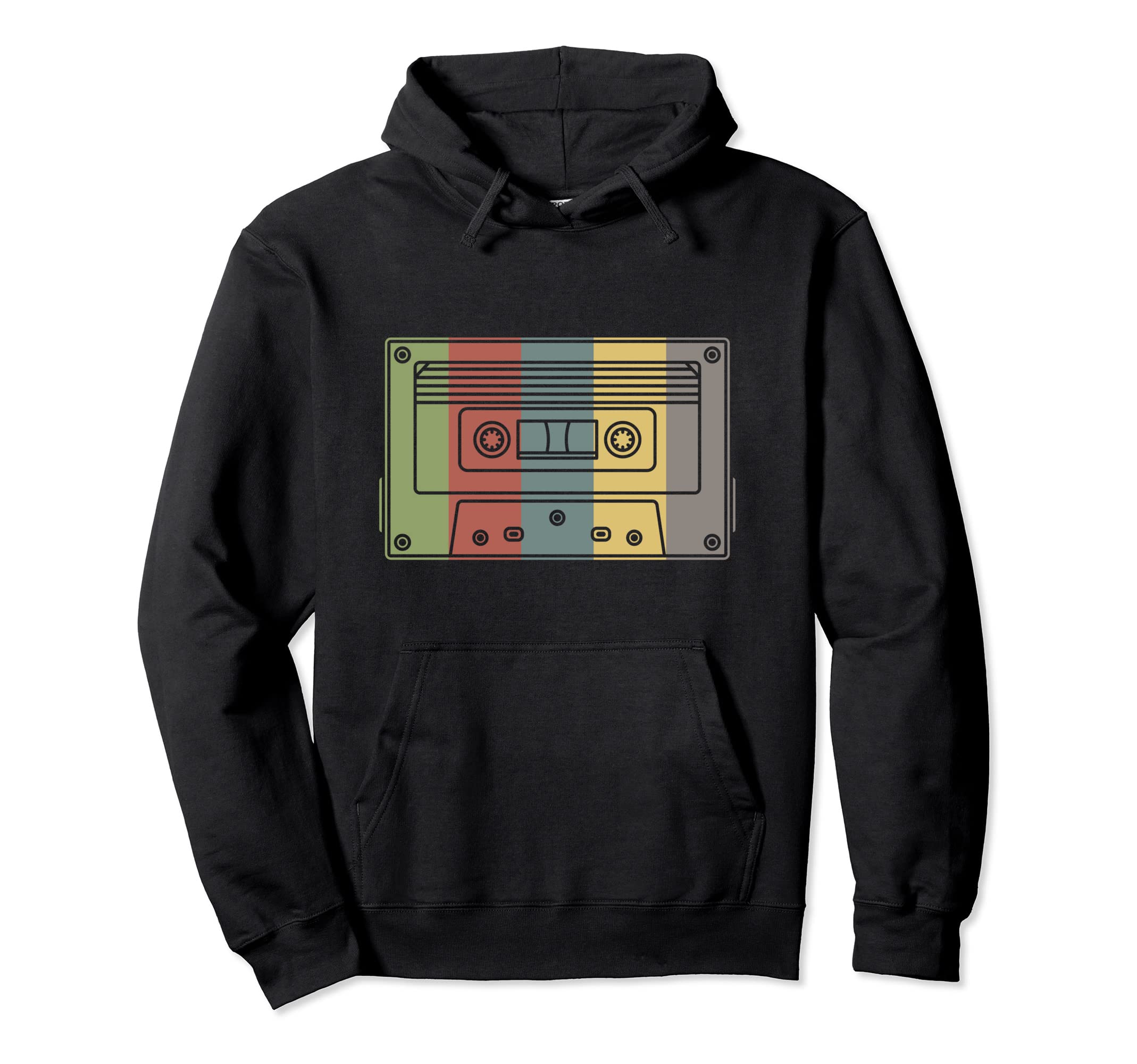 80S Music Lover Mixtape 1980S Hoodie - Fun Novelty Design for Adults - T-Shirt, Sweatshirt, Hoodie
