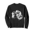 Camera Photography Watercolor Art Sweatshirt - Graphic Print Unisex - T-Shirt, Sweatshirt, Hoodie