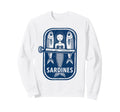 Sardines Tinned Fish Summer Sweatshirt - Fun Novelty Design Men Women - T-Shirt, Sweatshirt, Hoodie