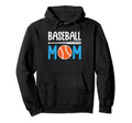 Baseball Mom Leopard Baseball Mama Mothers Hoodie - Trendy Graphic Unisex - T-Shirt, Sweatshirt, Hoodie