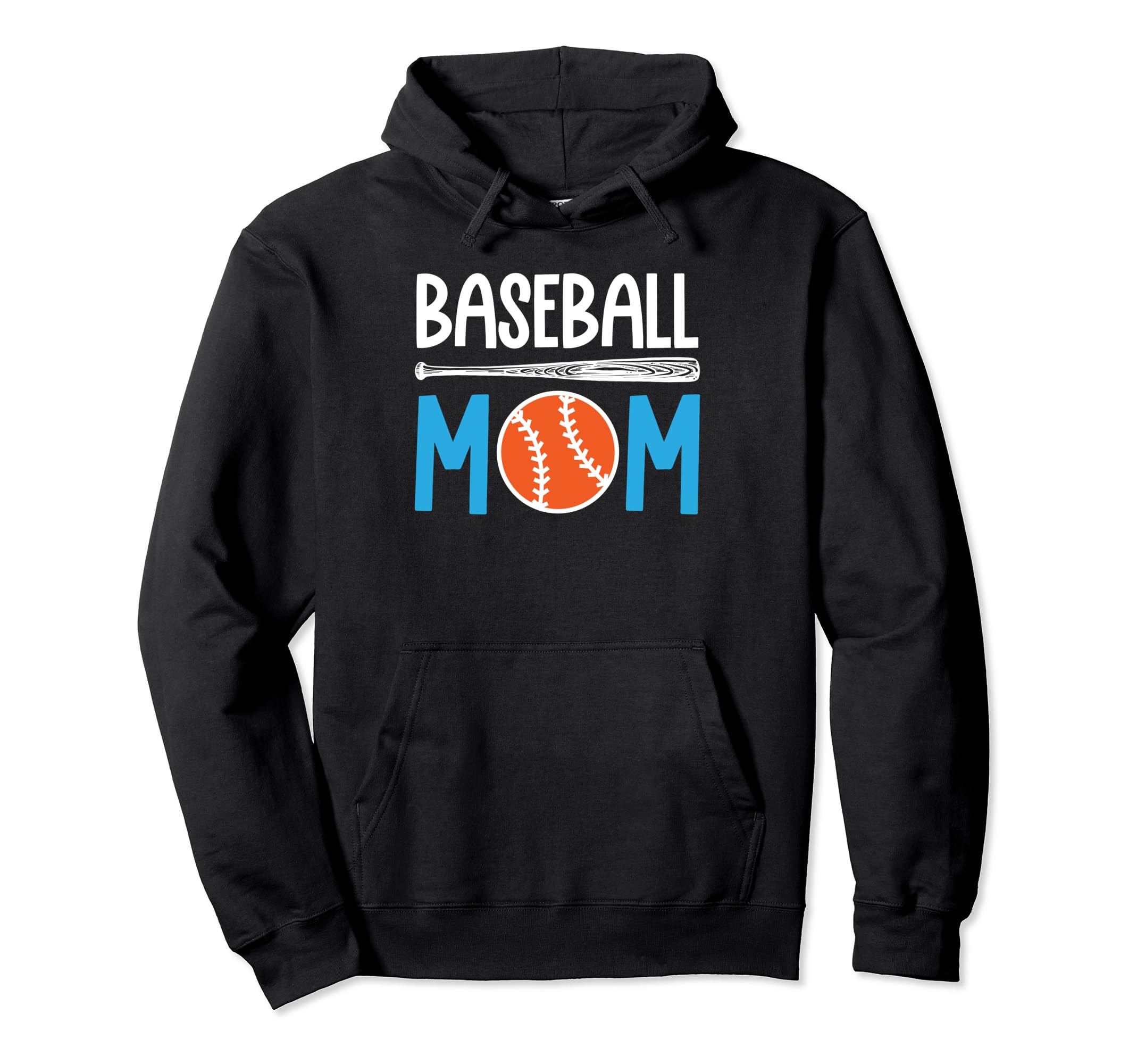 Baseball Mom Leopard Baseball Mama Mothers Hoodie - Trendy Graphic Unisex - T-Shirt, Sweatshirt, Hoodie