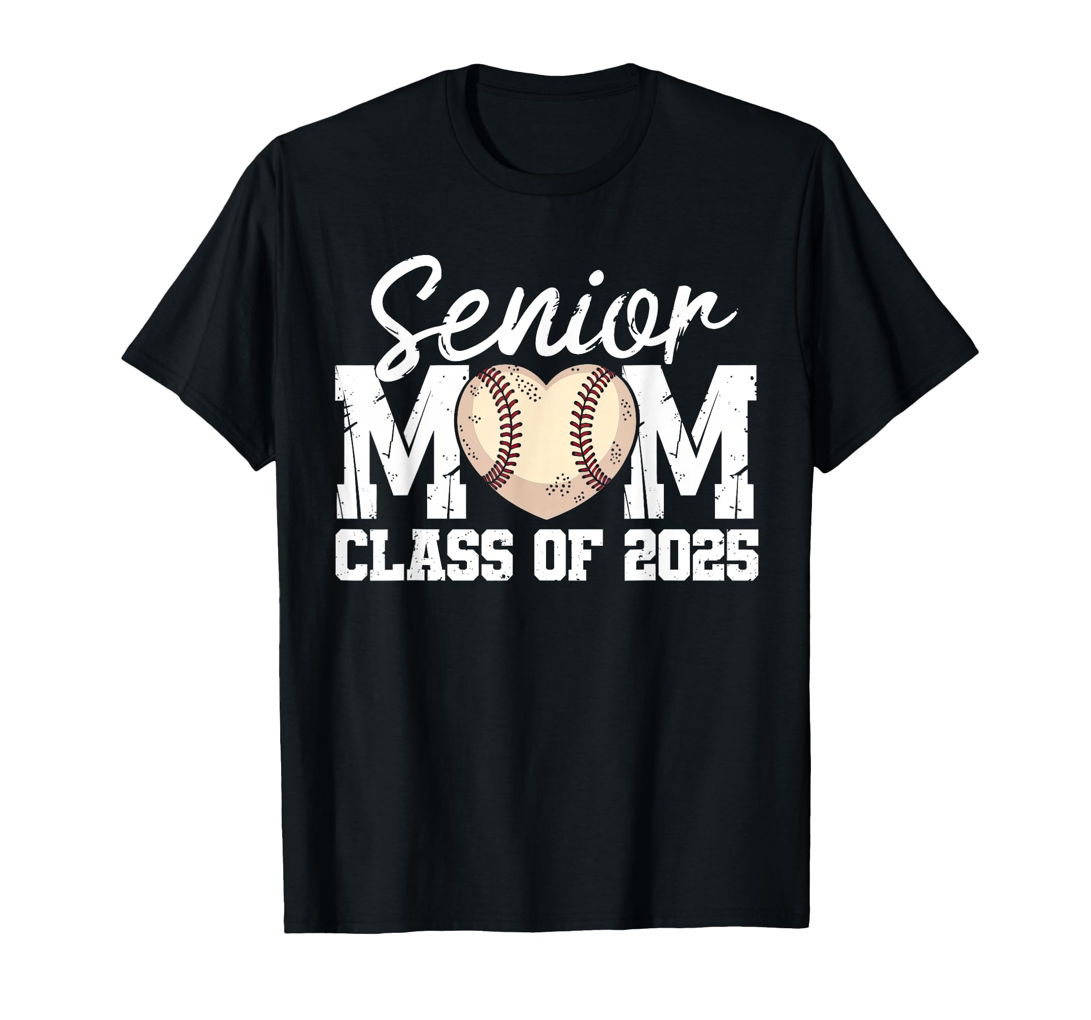Baseball Senior Mom Class 2025 Graduate T-Shirt - Custom Art Print Unisex - T-Shirt, Sweatshirt, Hoodie