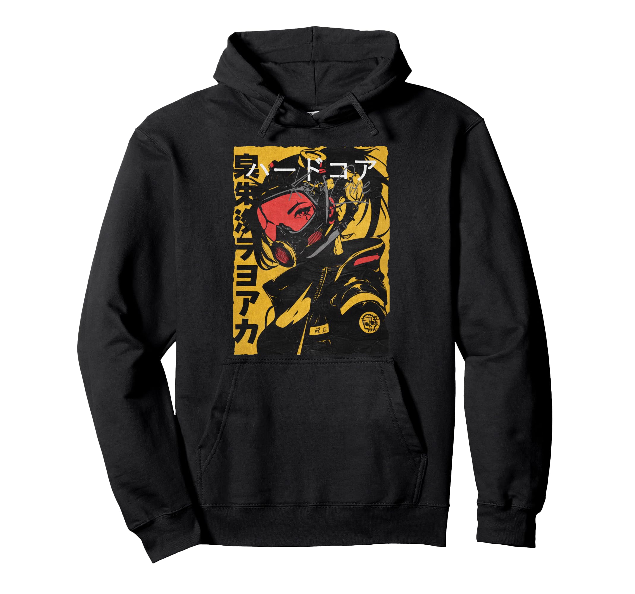 Japan Streetwear Cyberpunk Y2K Hoodie - Custom Art Print Men Women - T-Shirt, Sweatshirt, Hoodie