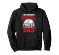 My Favorite Baseball Player Calls Me Hoodie - Minimalist Print for Adults - T-Shirt, Sweatshirt, Hoodie