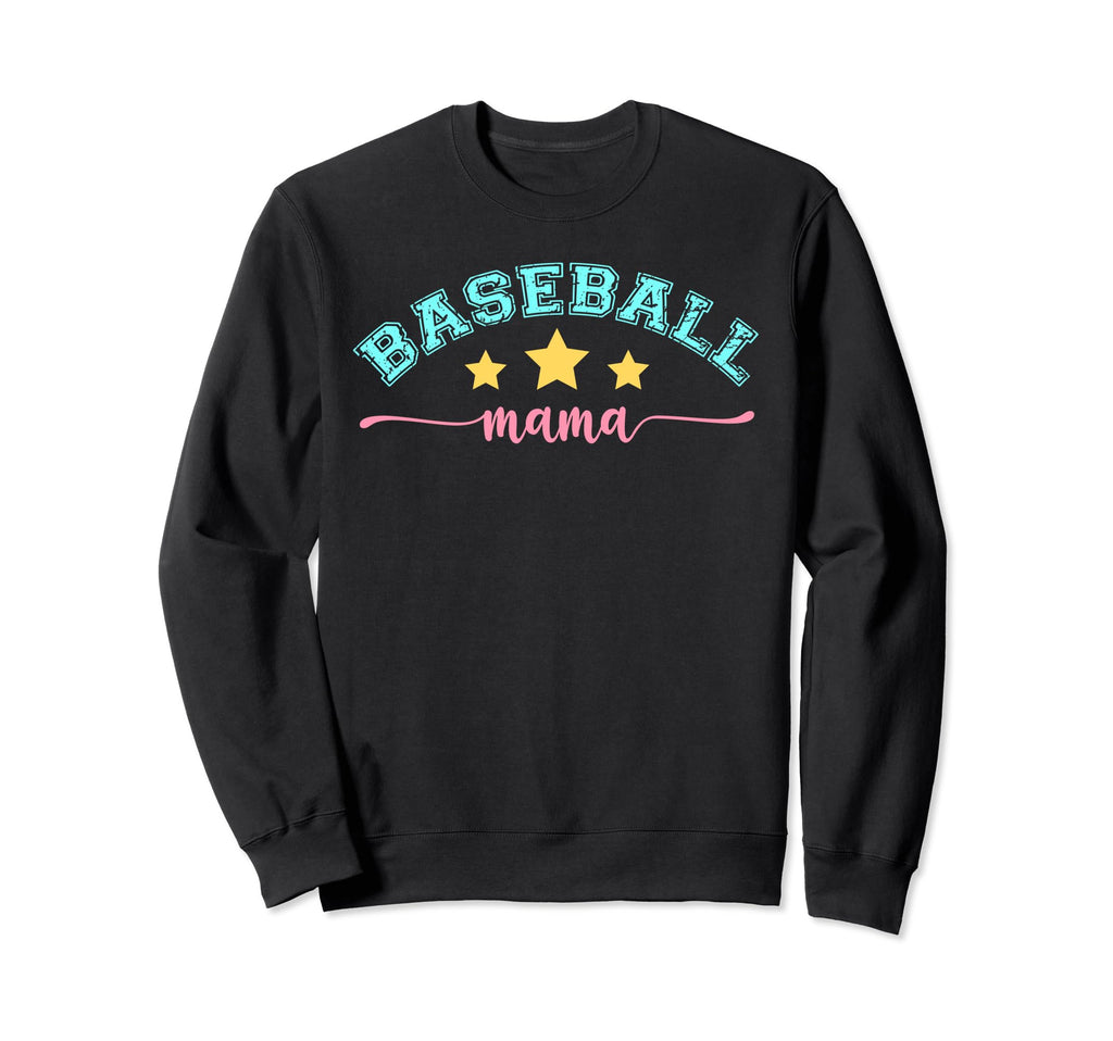 Baseball Mama Mothers Day Extreme Sweatshirt - Graphic Print for Adults - T-Shirt, Sweatshirt, Hoodie