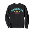 Baseball Mama Mothers Day Extreme Sweatshirt - Graphic Print for Adults - T-Shirt, Sweatshirt, Hoodie