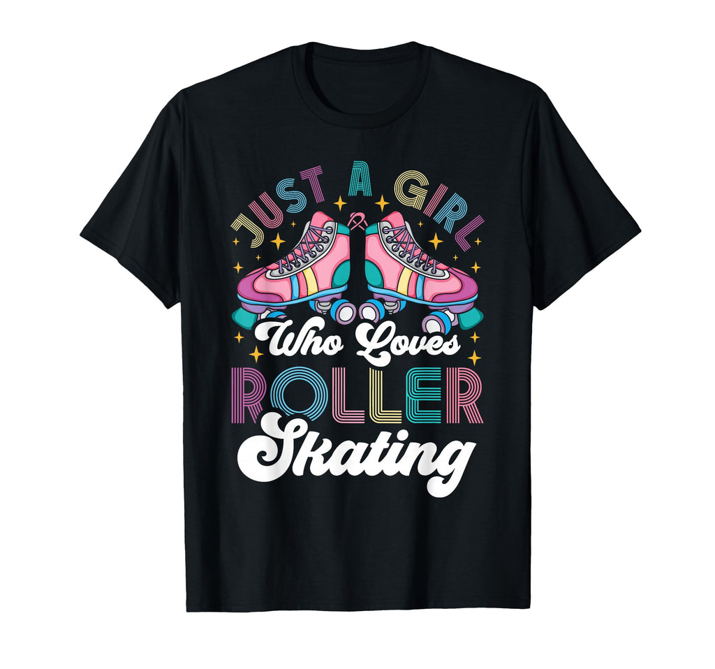 Roller Skating Skate 1970S Just Who T-Shirt - Aesthetic Graphic Men Women - T-Shirt, Sweatshirt, Hoodie