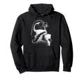 Penguin Drinking Iced Coffee Funny Hoodie - Unique Graphic Men Women - T-Shirt, Sweatshirt, Hoodie