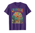 Charleston South Carolina Sunset Coastal T-Shirt - Streetwear Style Unisex - T-Shirt, Sweatshirt, Hoodie