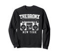 Bronx New York Nyc Boombox Old Sweatshirt - Aesthetic Graphic for Adults - T-Shirt, Sweatshirt, Hoodie