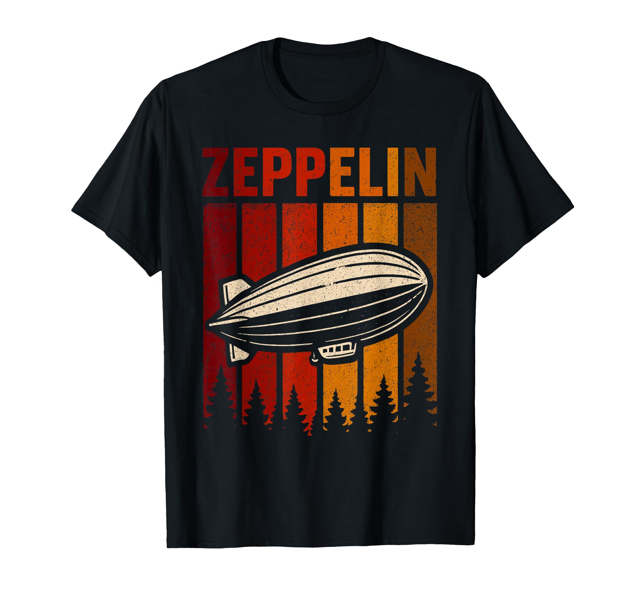Zeppelin Airship Rock T-Shirt - Unique Graphic for Adults - T-Shirt, Sweatshirt, Hoodie