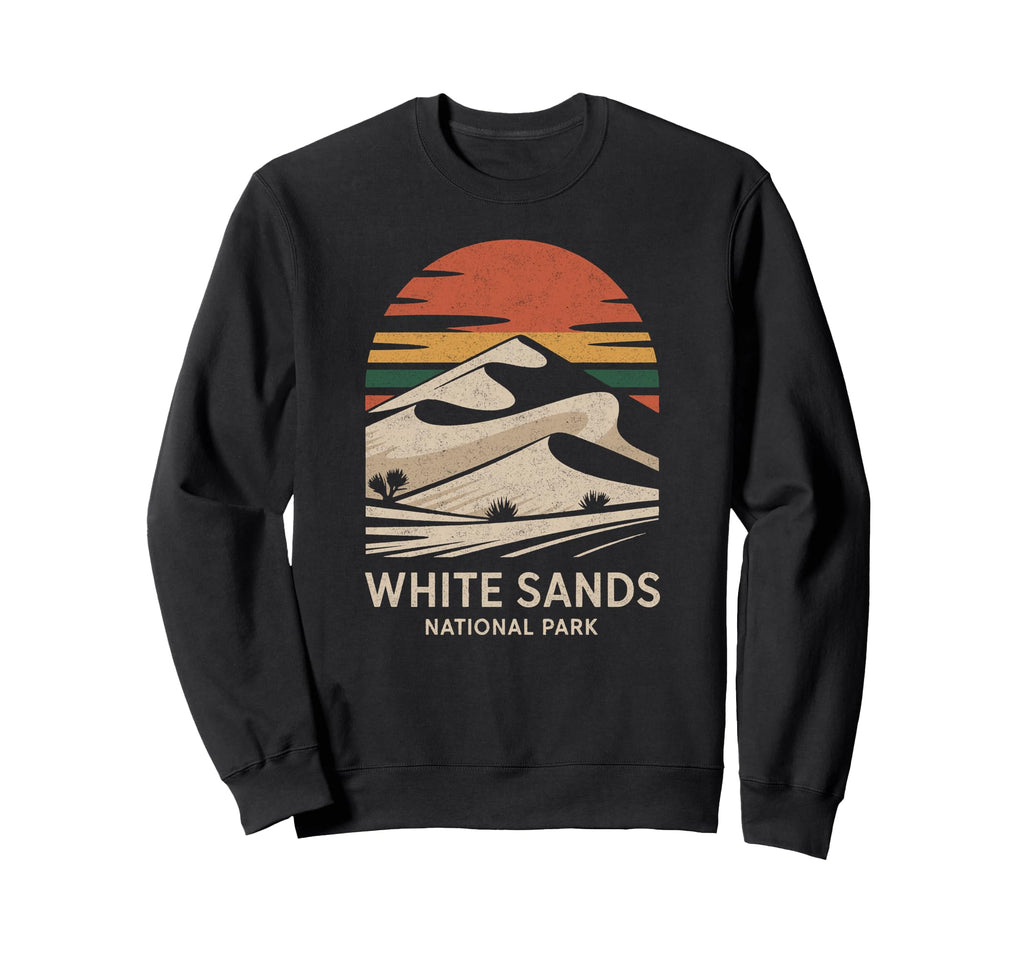 White Sands National Park New Sweatshirt - Novelty Apparel for Adults - T-Shirt, Sweatshirt, Hoodie