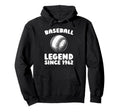 Born 1962 Baseball Sport Team Player Hoodie - Graphic Print Men Women - T-Shirt, Sweatshirt, Hoodie