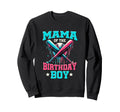 Mama Birthday Baseball Ice Cream Sweatshirt - Aesthetic Graphic Men Women - T-Shirt, Sweatshirt, Hoodie
