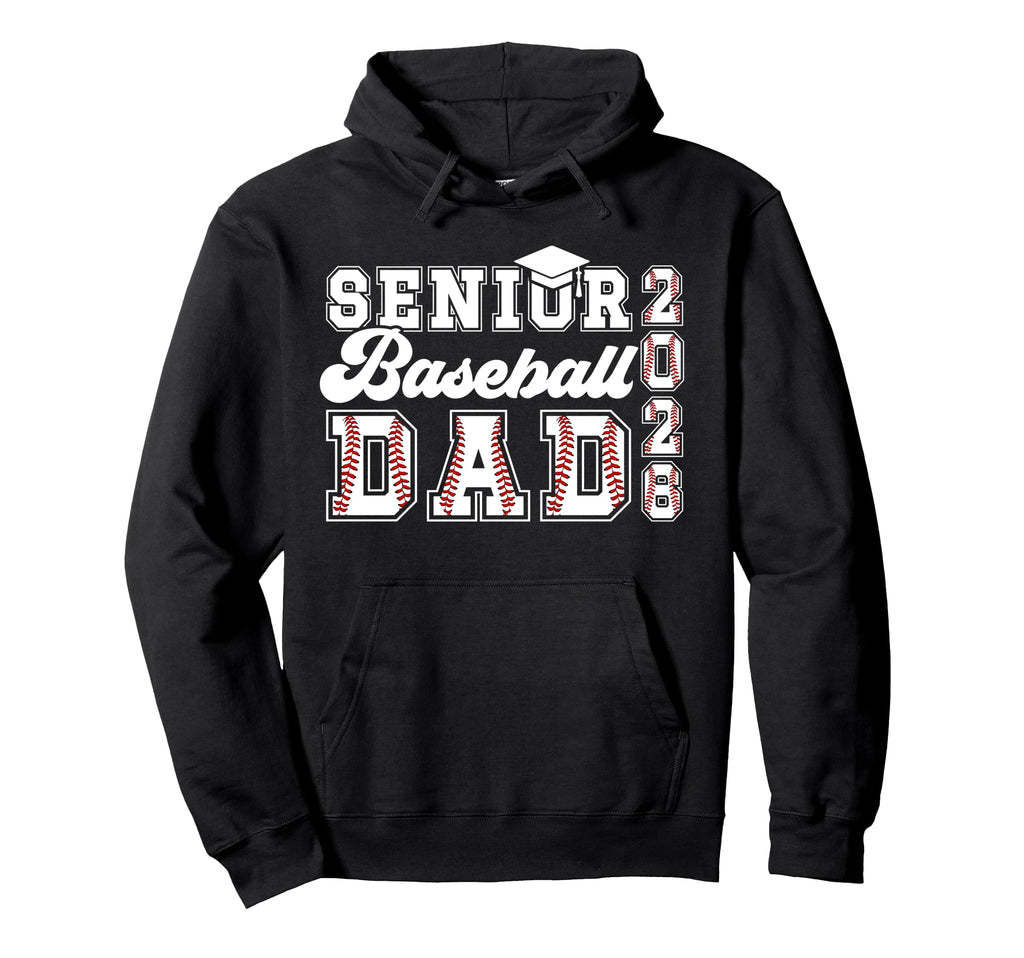 Baseball Senior Dad Baseball Player Senior Hoodie - Trendy Graphic Unisex - T-Shirt, Sweatshirt, Hoodie