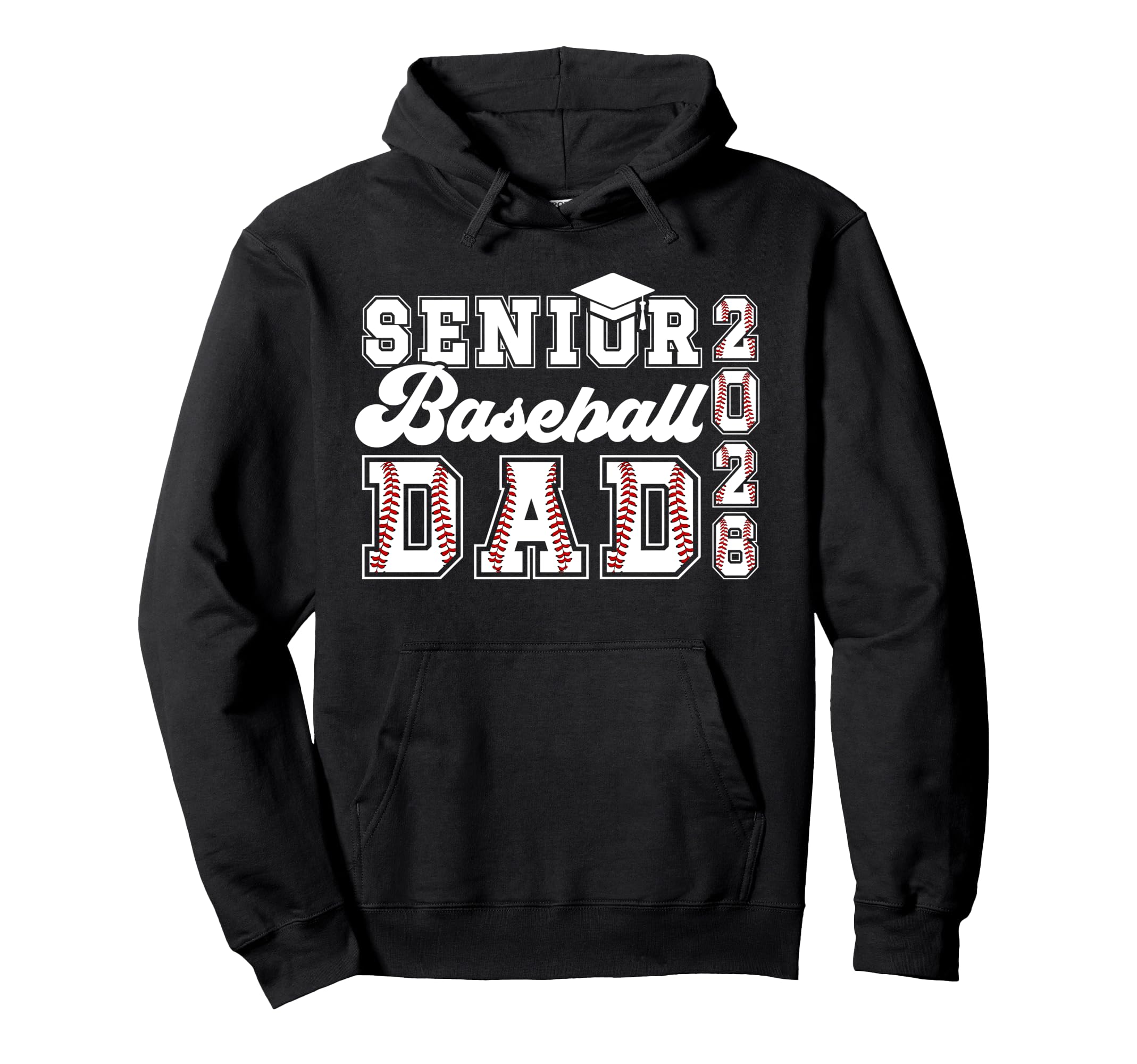 Baseball Senior Dad Baseball Player Senior Hoodie - Trendy Graphic Unisex - T-Shirt, Sweatshirt, Hoodie