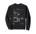 Camera Blueprint Patent Sweatshirt - Casual Everyday Wear Men Women - T-Shirt, Sweatshirt, Hoodie