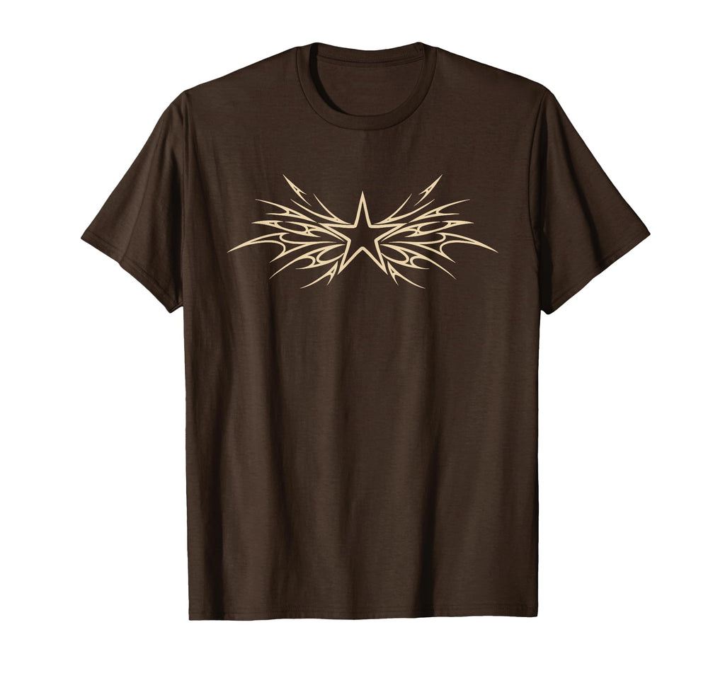 Y2K 90S Stellar Explosion Tattoo Star T-Shirt - Unique Graphic Men Women - T-Shirt, Sweatshirt, Hoodie