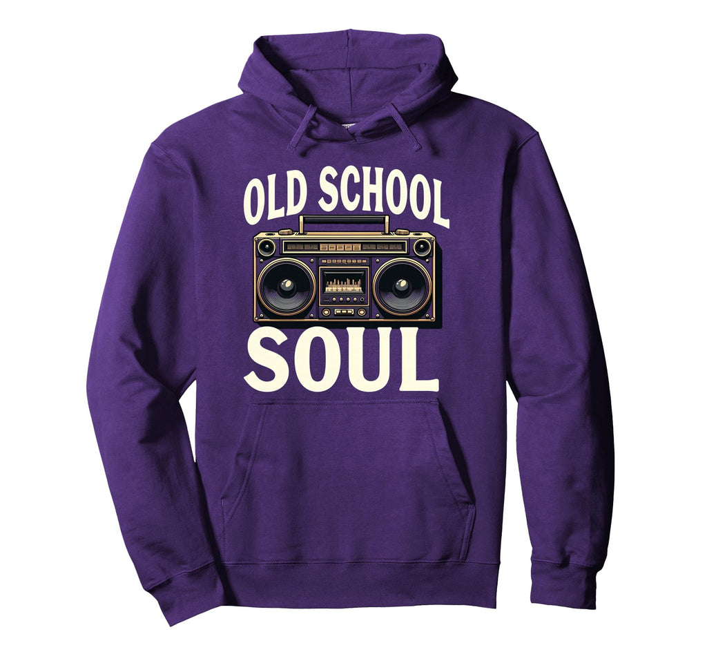 Old School Soul Hip Hop Hoodie - Graphic Print Unisex - T-Shirt, Sweatshirt, Hoodie