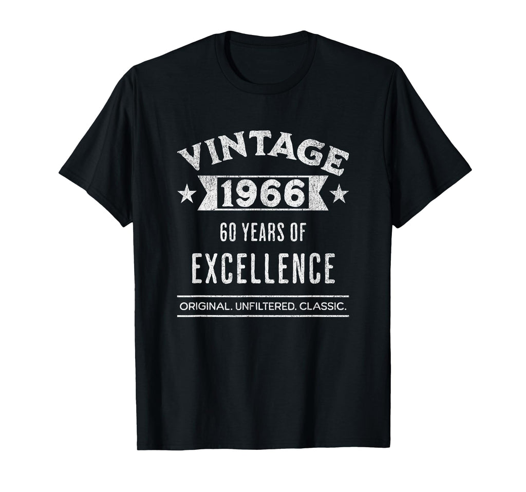 60Th Birthday Gifts 1966 Funny T-Shirt - Streetwear Style Unisex - T-Shirt, Sweatshirt, Hoodie