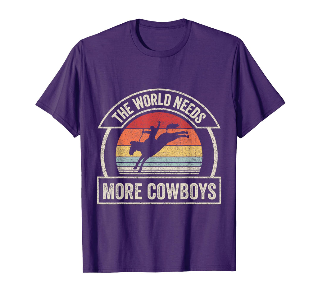 World Needs More Cowboys T-Shirt - Aesthetic Graphic Unisex - T-Shirt, Sweatshirt, Hoodie