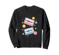 80S Mixtape Cassette Music Sweatshirt - Casual Everyday Wear Unisex - T-Shirt, Sweatshirt, Hoodie