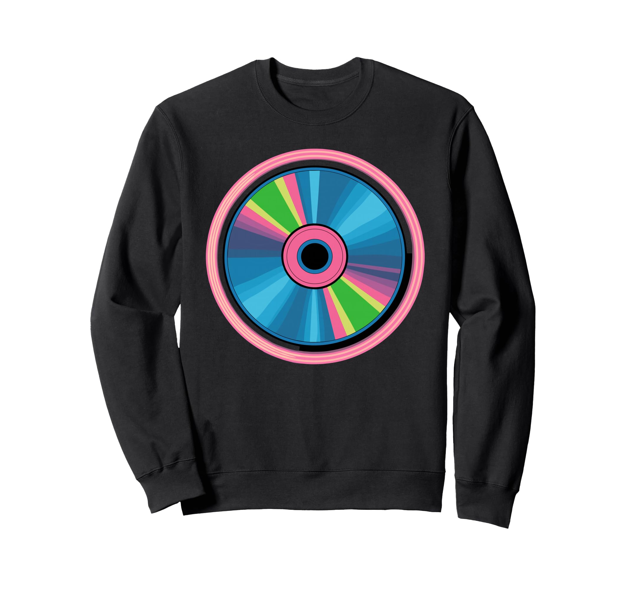 Compact Disc Cd Old School 90S Music Sweatshirt - Unique Graphic Men Women - T-Shirt, Sweatshirt, Hoodie