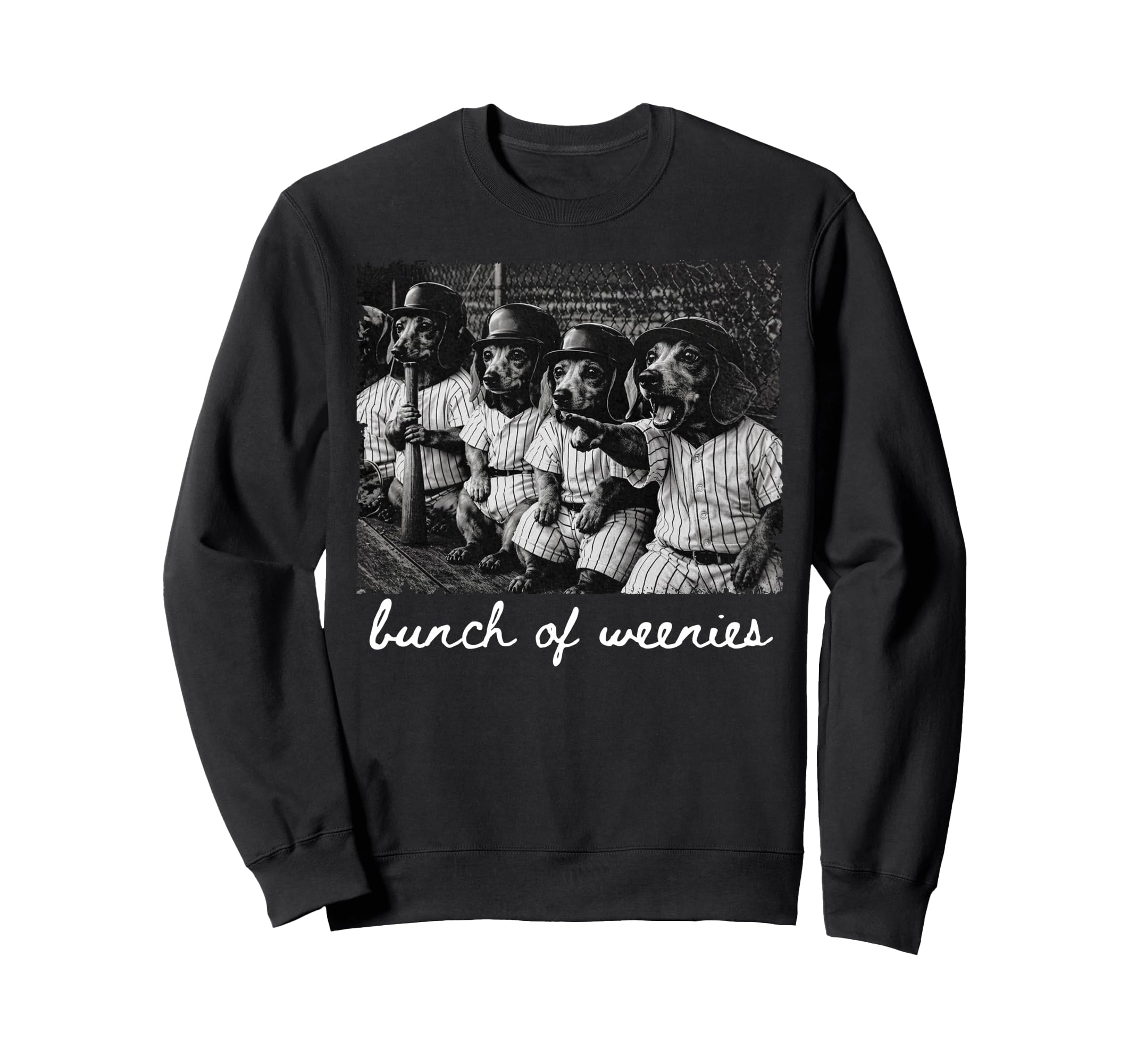 Bunch Weenies Funny Dachshund Sweatshirt - Fun Novelty Design Men Women - T-Shirt, Sweatshirt, Hoodie