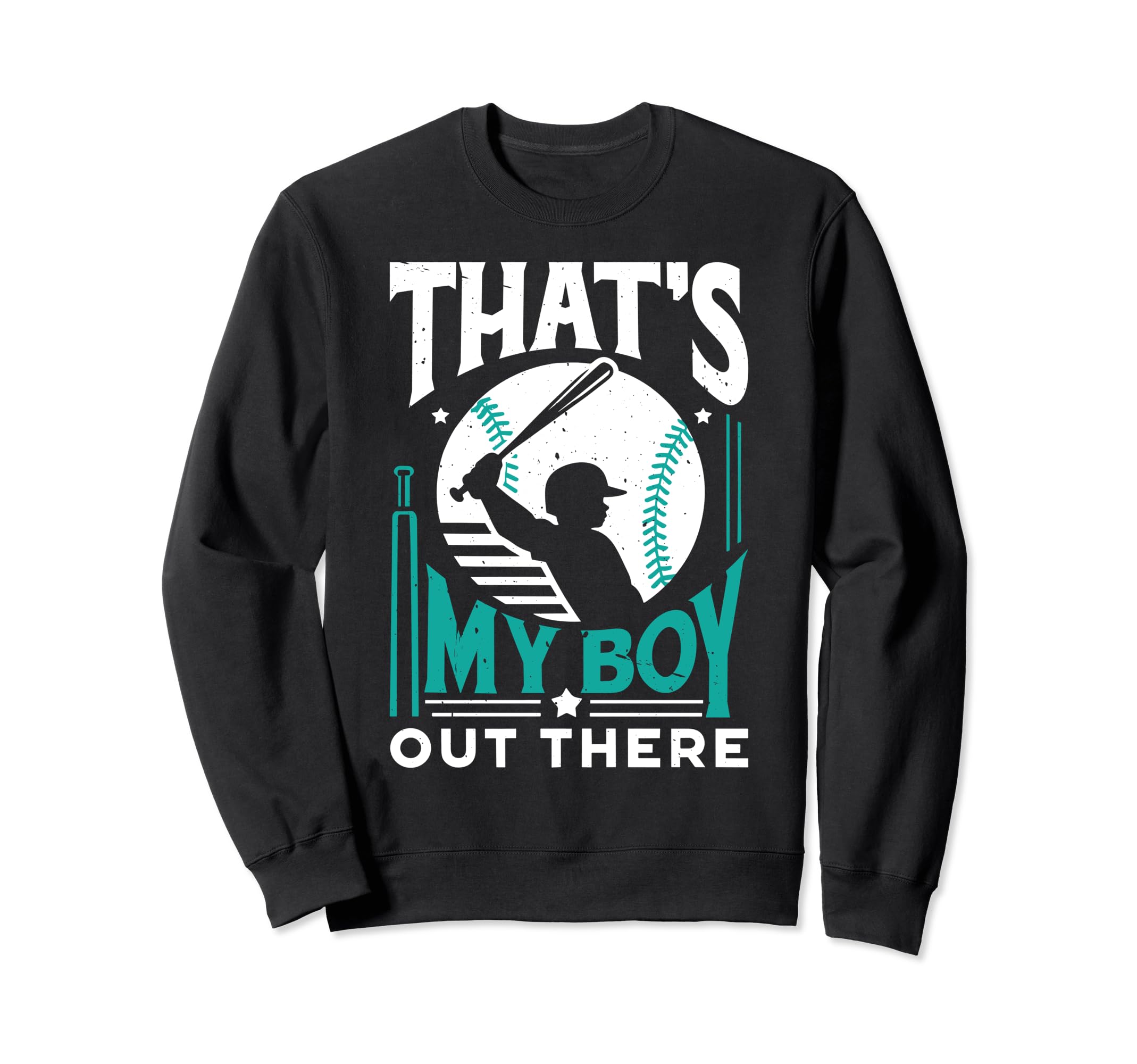 Baseball Fathers Day Son Baseball Dad Sweatshirt - Streetwear Style Unisex - T-Shirt, Sweatshirt, Hoodie