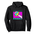 Aesthetic Vaporwave Outfits Ostrich Hoodie - Fun Novelty Design for Adults - T-Shirt, Sweatshirt, Hoodie