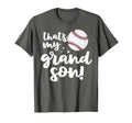 Thats My Grandson Gift Grandma Match T-Shirt - Trendy Graphic Men Women - T-Shirt, Sweatshirt, Hoodie