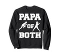 Papa Both Funny Baseball And Sweatshirt - Custom Art Print for Adults - T-Shirt, Sweatshirt, Hoodie