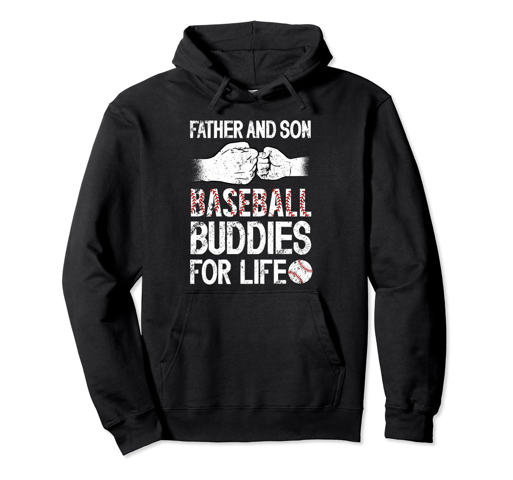 Baseball Buddies Baseball Dad Baseball Hoodie - Unique Graphic for Adults - T-Shirt, Sweatshirt, Hoodie