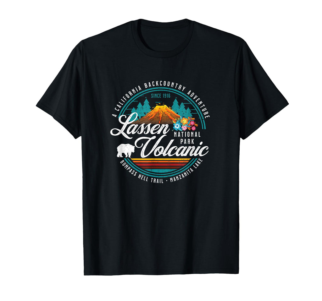 Lassen Volcanic National Park T-Shirt - Fun Novelty Design Men Women - T-Shirt, Sweatshirt, Hoodie