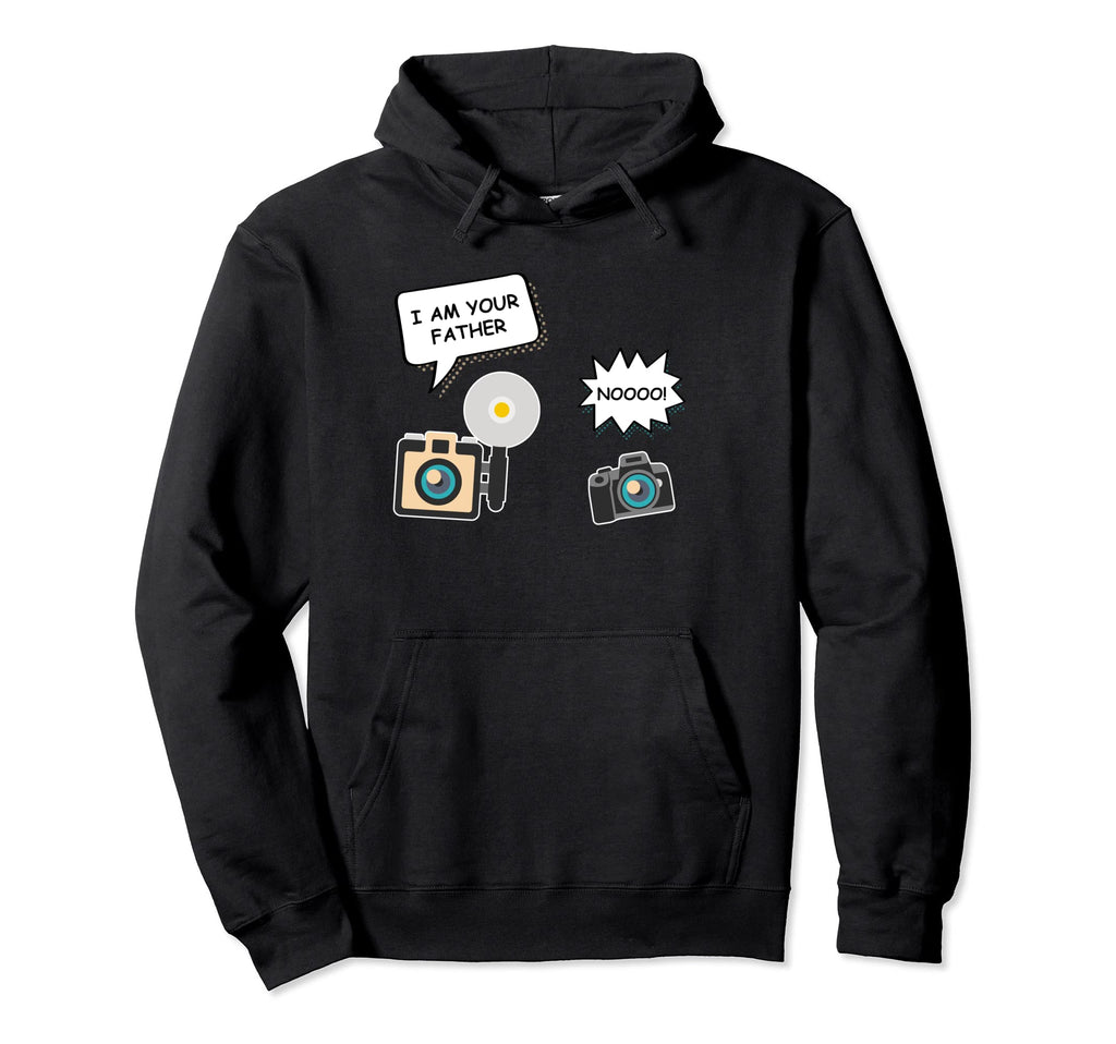 Father Dslr Funny Photography Hoodie - Fun Novelty Design for Adults - T-Shirt, Sweatshirt, Hoodie