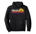 Texas Sunset Longhorn Texas Sunset Hoodie - Fun Novelty Design for Adults - T-Shirt, Sweatshirt, Hoodie