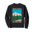 Mount Rainier National Park Sweatshirt - Fun Novelty Design for Adults - T-Shirt, Sweatshirt, Hoodie