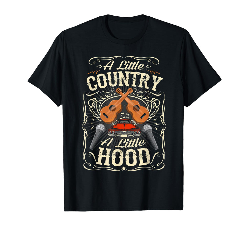 Little Country Little Hood Western T-Shirt - Minimalist Print for Adults - T-Shirt, Sweatshirt, Hoodie