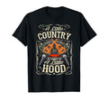 Little Country Little Hood Western T-Shirt - Minimalist Print for Adults - T-Shirt, Sweatshirt, Hoodie