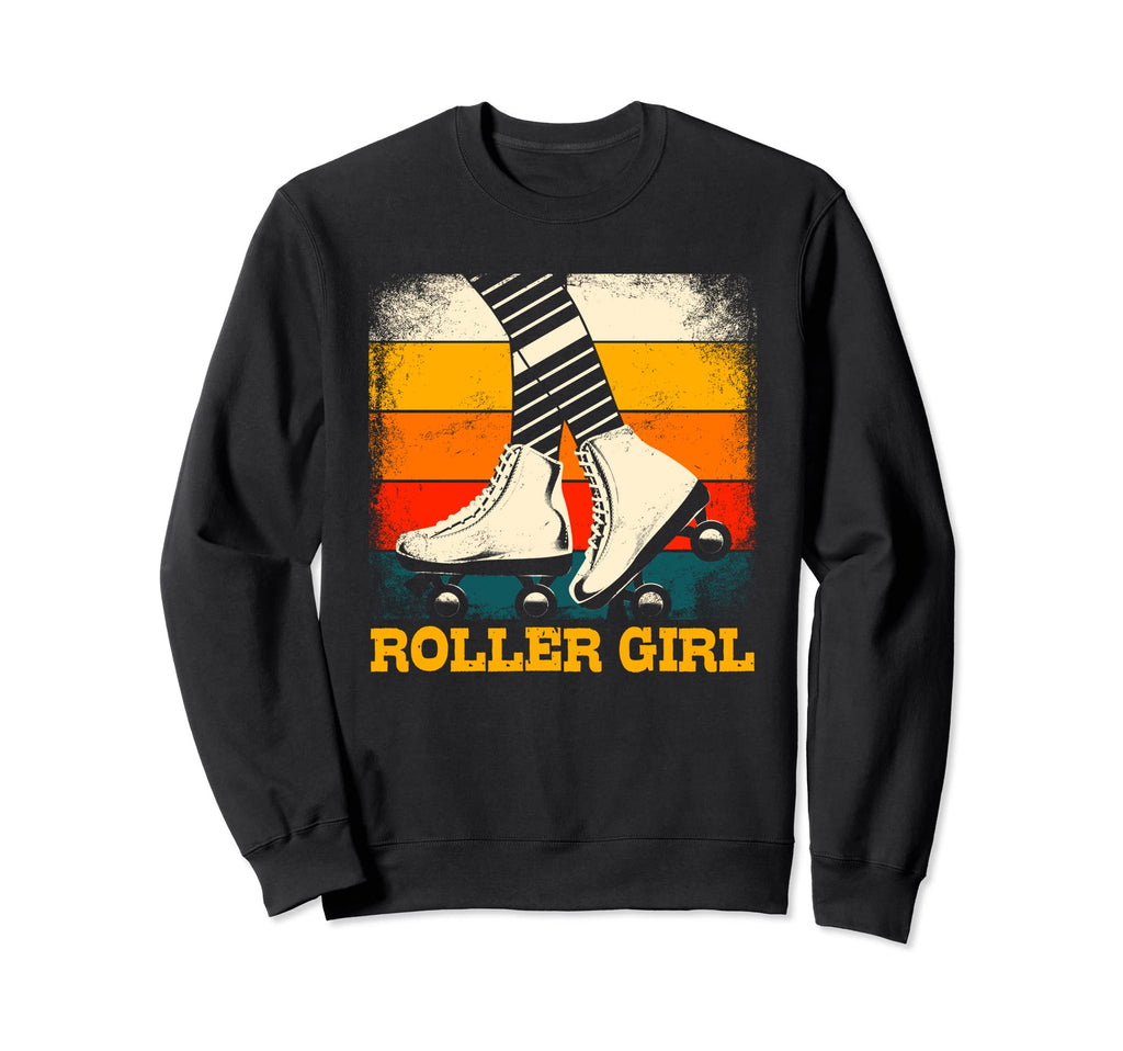 Roller Skating Theme Roller Skates Sweatshirt - Novelty Apparel Unisex - T-Shirt, Sweatshirt, Hoodie