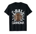 T Ball Teeball Grandma Leopard Cheetah T-Shirt - Custom Art Print Unisex - T-Shirt, Sweatshirt, Hoodie