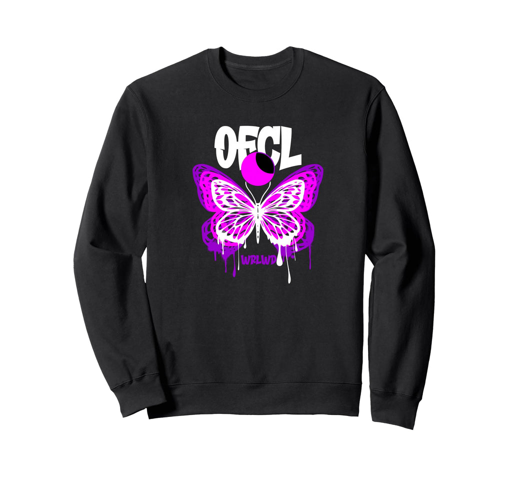 Butterfly Y2K Grunge Aesthetic Sweatshirt - Novelty Apparel Men Women - T-Shirt, Sweatshirt, Hoodie
